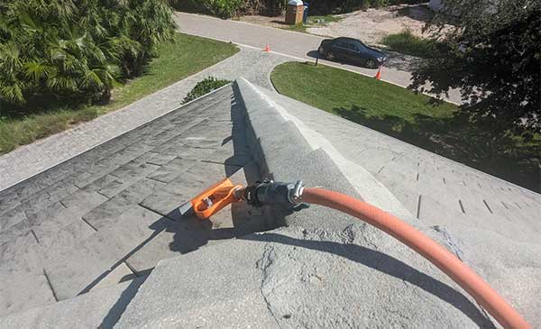 roof washing services