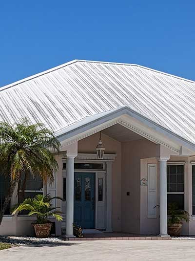 Images of roof pressure wash in Indian River County