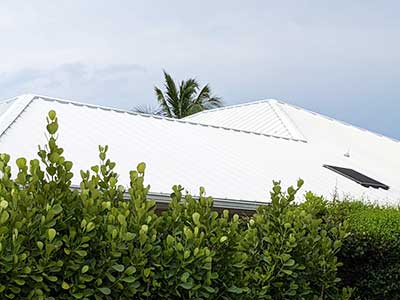 Images of roof pressure wash in Indian River County